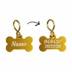 Gravuranhänger Knochen -Günstiges Schecker Geschäft 051000 3