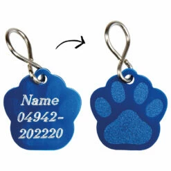 Gravuranhänger Pfote -Günstiges Schecker Geschäft 051011 3