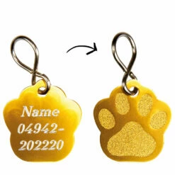 Gravuranhänger Pfote -Günstiges Schecker Geschäft 051011 4