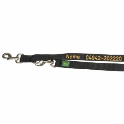 Hunter Führleine In Schwarz, Mit Gesticktem Namenszug -Günstiges Schecker Geschäft 053100 2
