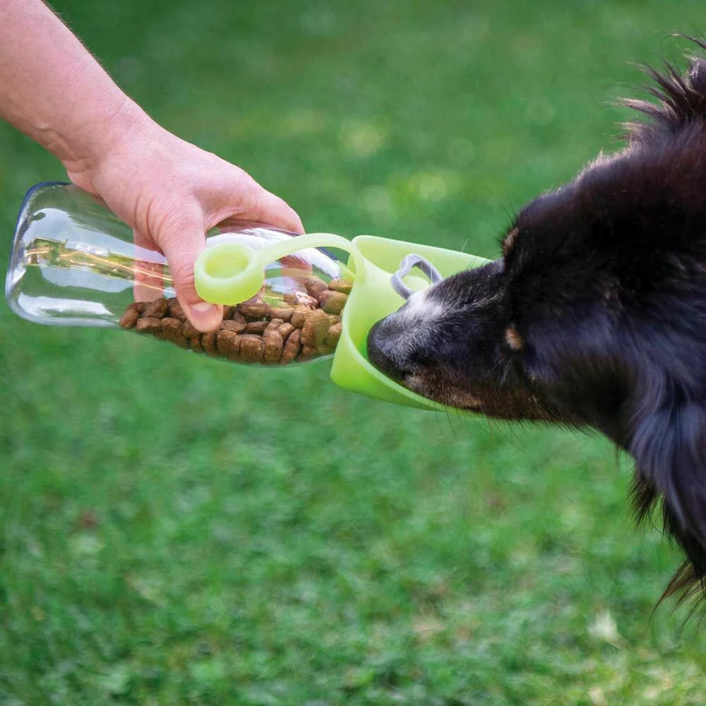 Hunde-Futterflasche Mit Silikon-Napfblatt 3 Hunde-Futterflasche Mit Silikon-Napfblatt – Bild 3