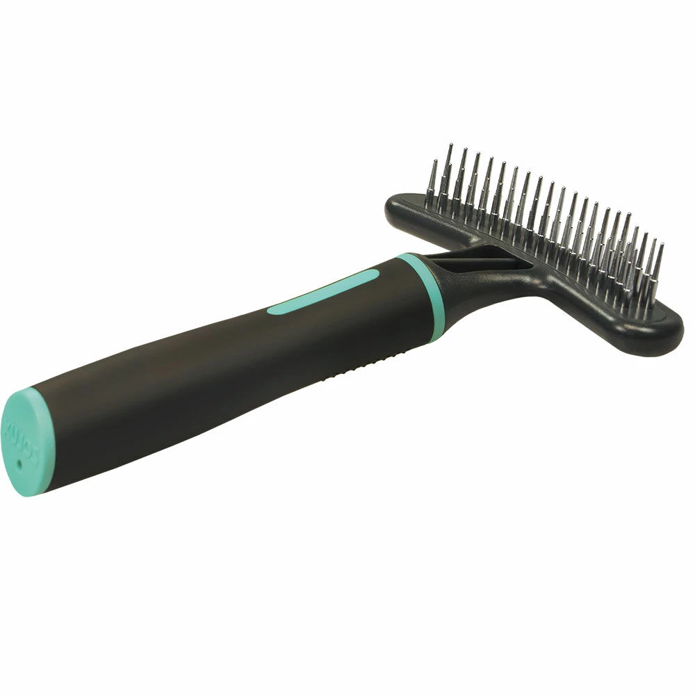 Zolux ANAH Hunde-Entfilzungs-Harke 2-reihig 2 Zolux ANAH Hunde-Entfilzungs-Harke 2-reihig – Bild 2