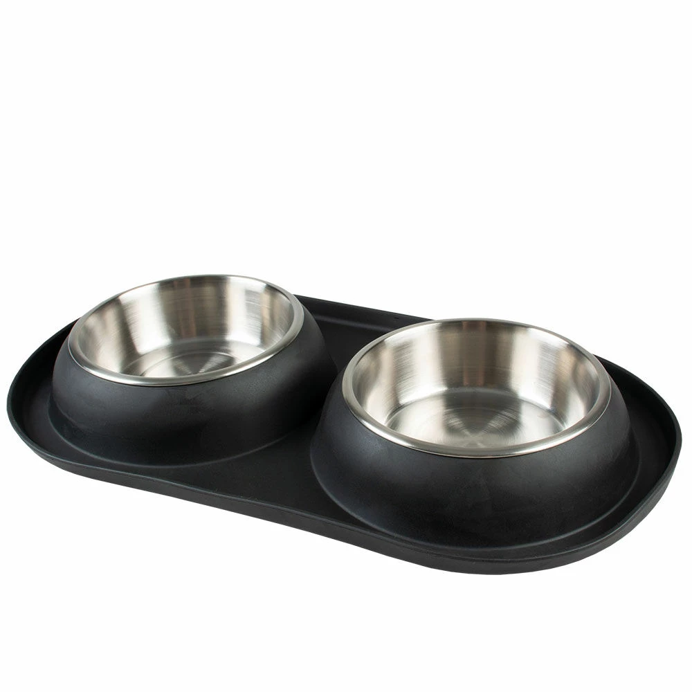 Doppelnapf Anti-Verschütten 2 Doppelnapf Anti-Verschütten – Bild 2