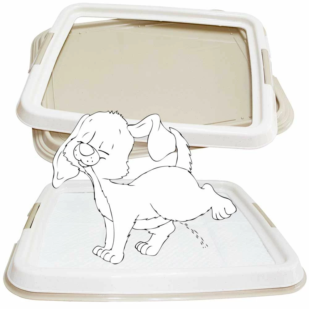 Set Aus 1x Stubenrein-Welpentoilette + 2 X Stubenrein - Unterlagen, 7er Pack + 1 X Stubenrein 2 Set Aus 1x Stubenrein-Welpentoilette + 2 X Stubenrein - Unterlagen, 7er Pack + 1 X Stubenrein – Bild 2