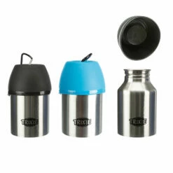Trixie Hunde-Trinkflasche Edelstahl -Günstiges Schecker Geschäft 074099 2
