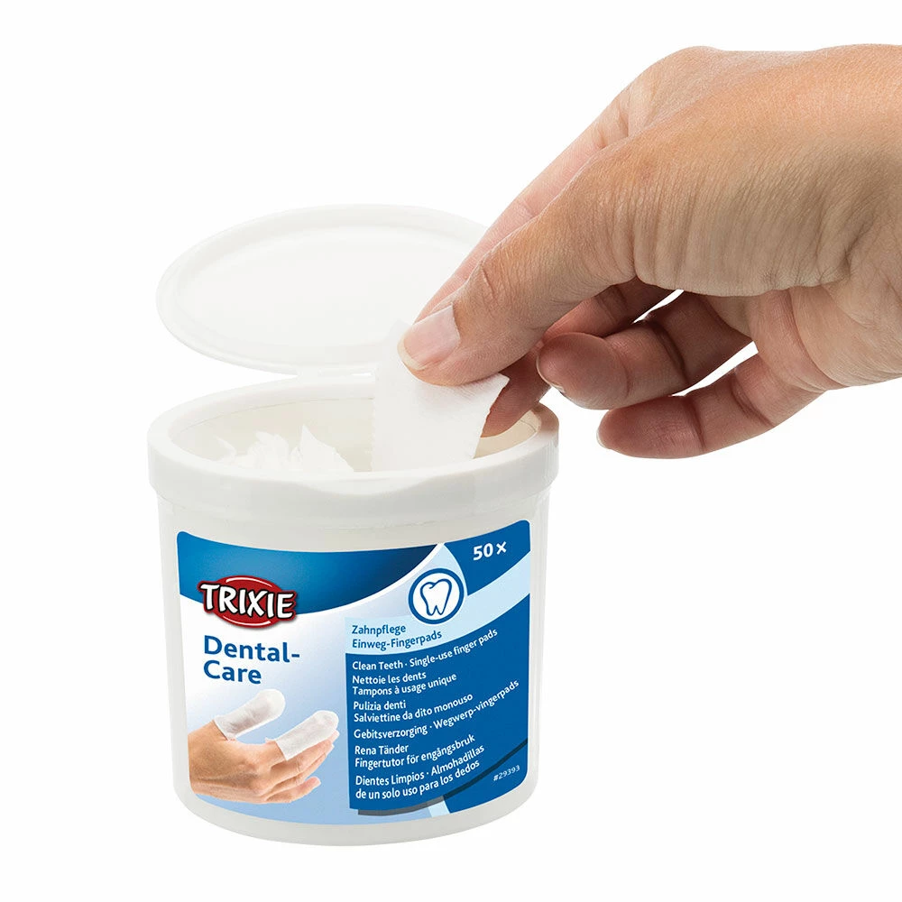 Trixie Zahnpflege-Fingerlinge Für Hunde 2 Trixie Zahnpflege-Fingerlinge Für Hunde – Bild 2