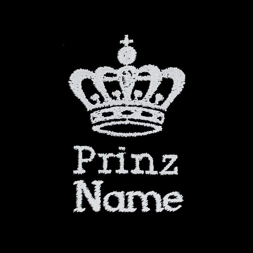 Besticktes Halstuch Prinz + Name 3 Besticktes Halstuch Prinz + Name – Bild 3