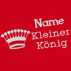 Besticktes Halstuch Kleiner König + Krone + Name 6 Besticktes Halstuch Kleiner König + Krone + Name -Günstiges Schecker Geschäft 090678 2