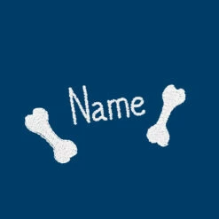 Besticktes Halstuch 2 Knochen + Name 5 Besticktes Halstuch 2 Knochen + Name -Günstiges Schecker Geschäft 090683 2