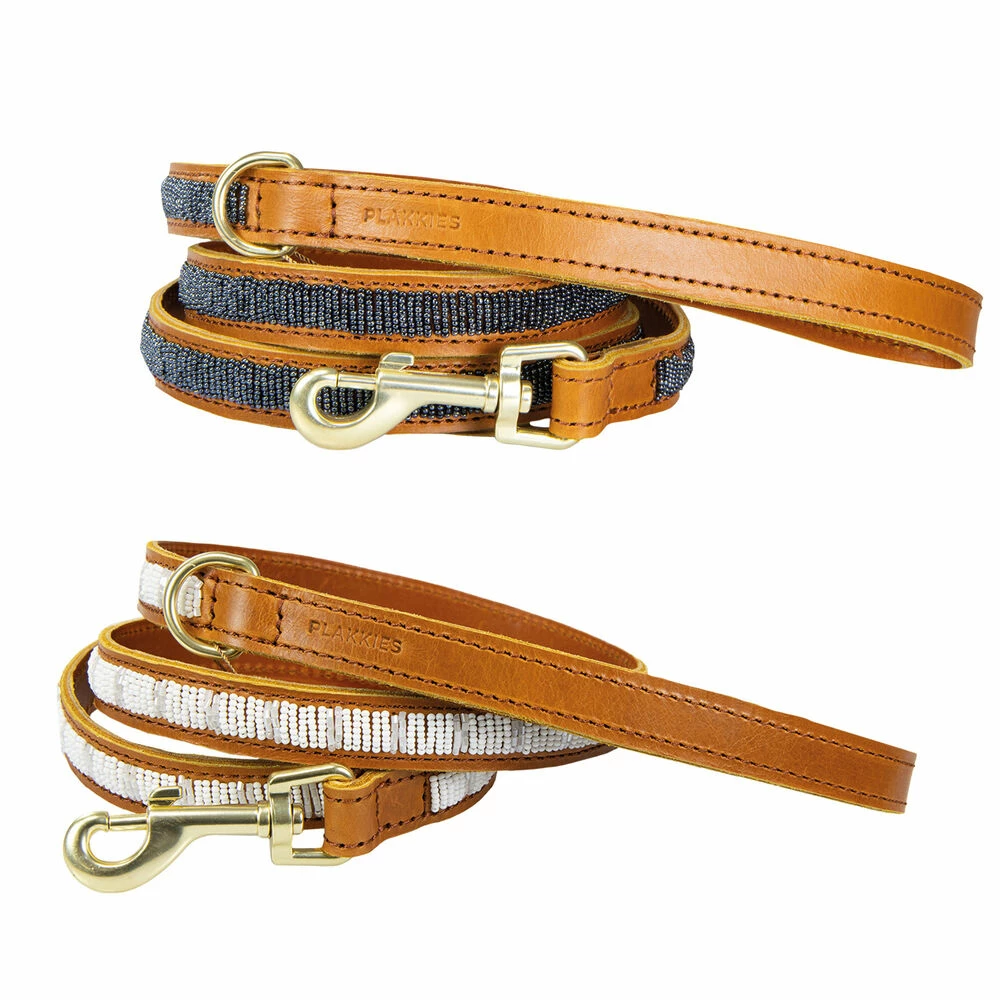 Plakkies Hunde-Lederleine 2 Plakkies Hunde-Lederleine – Bild 2