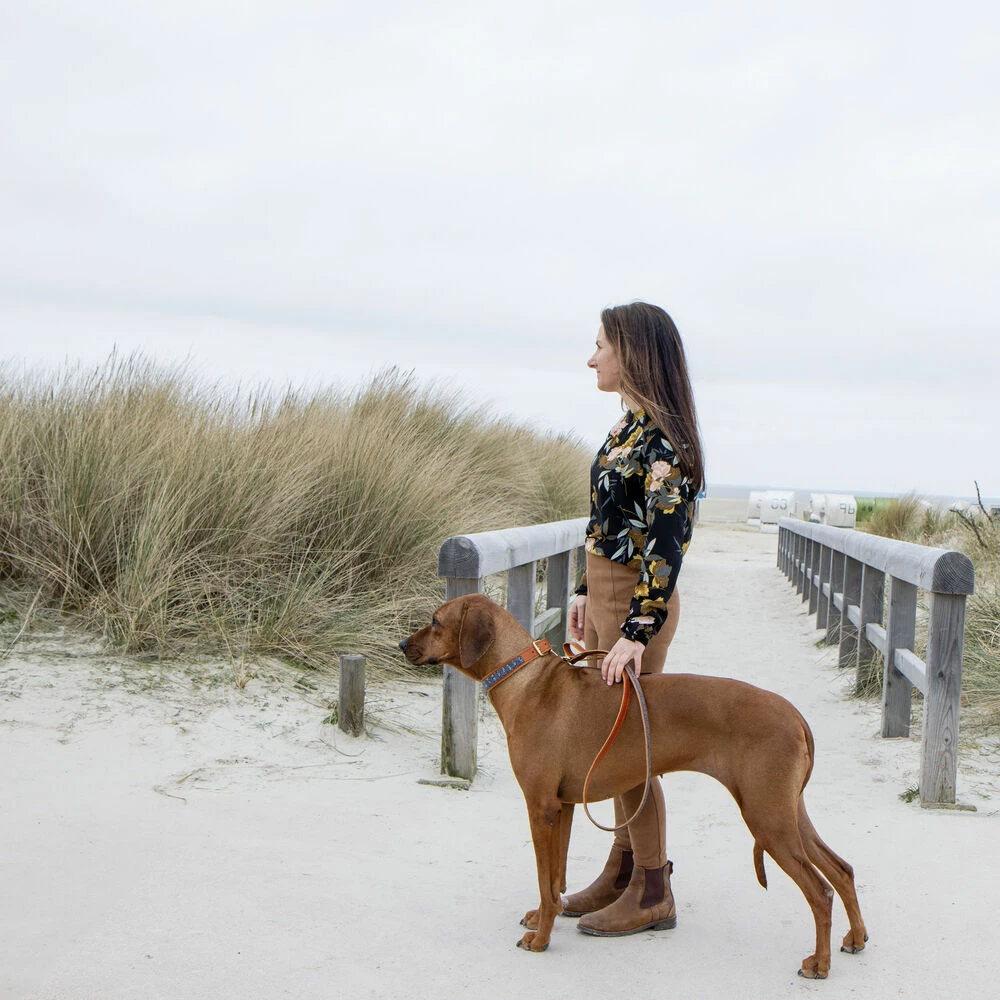 Plakkies Hunde-Lederleine 4 Plakkies Hunde-Lederleine – Bild 4