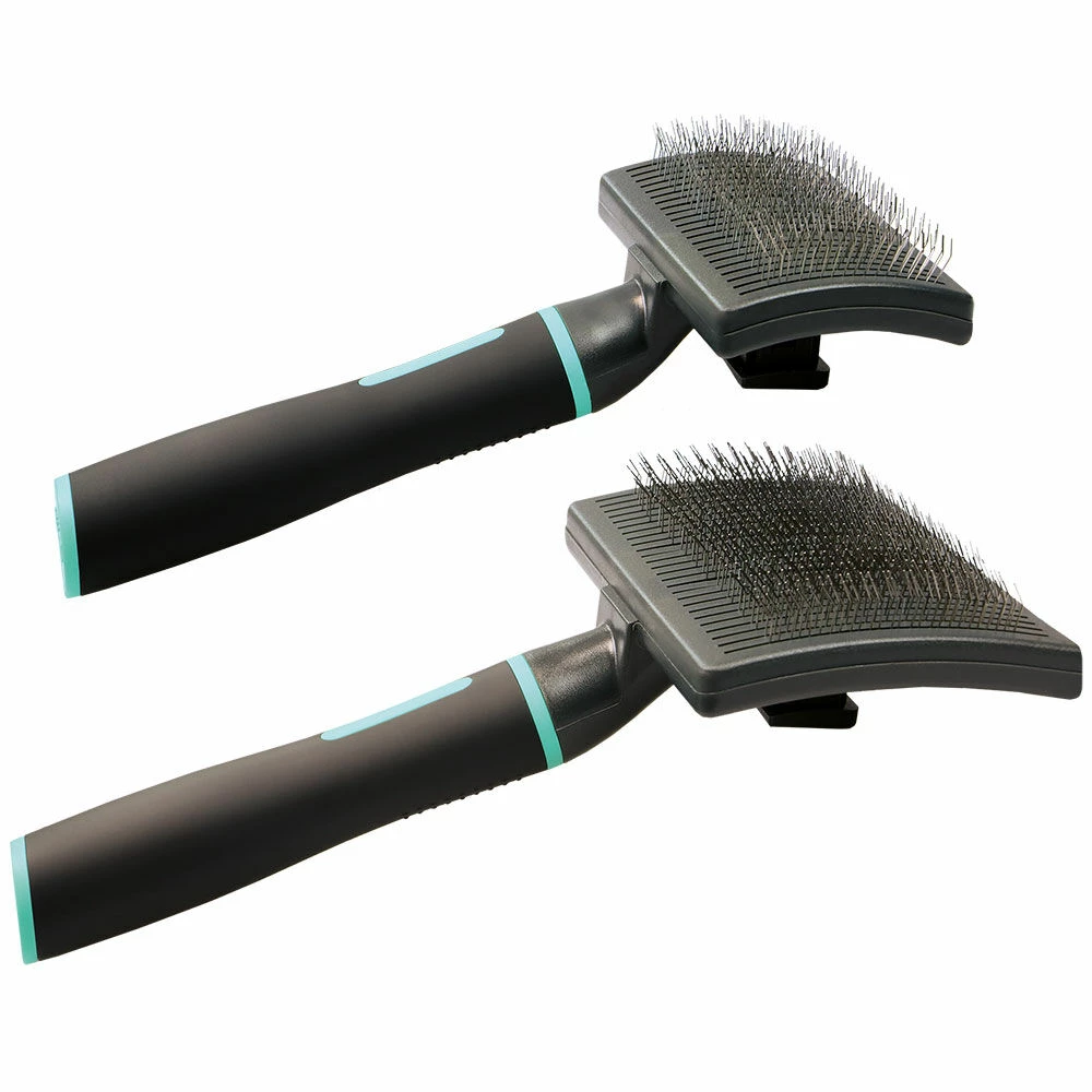 Zolux ANAH Hunde-Automatik-Zupfbürste 1 Zolux ANAH Hunde-Automatik-Zupfbürste