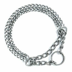 Karlie Doppelhalskette, Verchromt