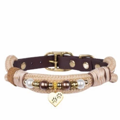 EMMY & PEPE Tauhalsband Mit Perlen Heidi