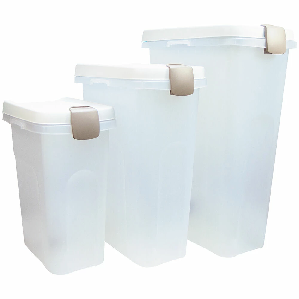 Trixie Futtertonne Transparent 1 Trixie Futtertonne Transparent