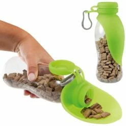 Hunde-Futterflasche Mit Silikon-Napfblatt