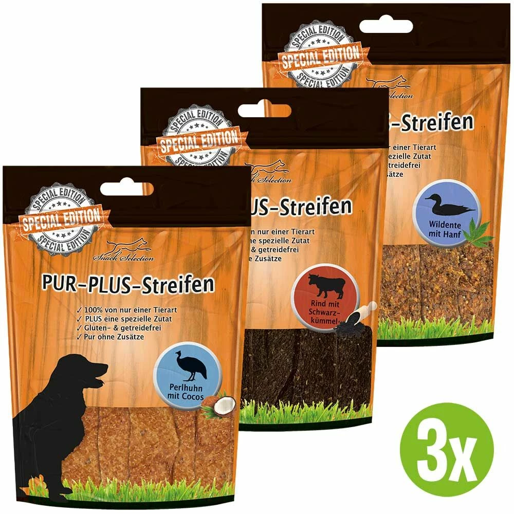 PUR Plus Streifen, 3er Pack: 3 X 100 G 1 PUR Plus Streifen, 3er Pack: 3 X 100 G
