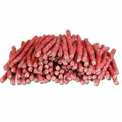 Rinderhaut-Sticks - Rot -