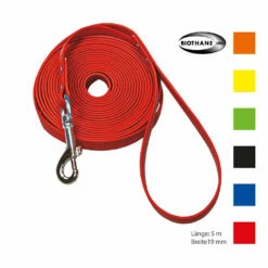 Schecker Biothane® Schleppleine Mit Handschlaufe, 5 M / 19 Mm