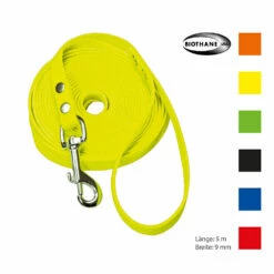 Schecker Biothane® Schleppleine Mit Handschlaufe, 5 M / 9 Mm