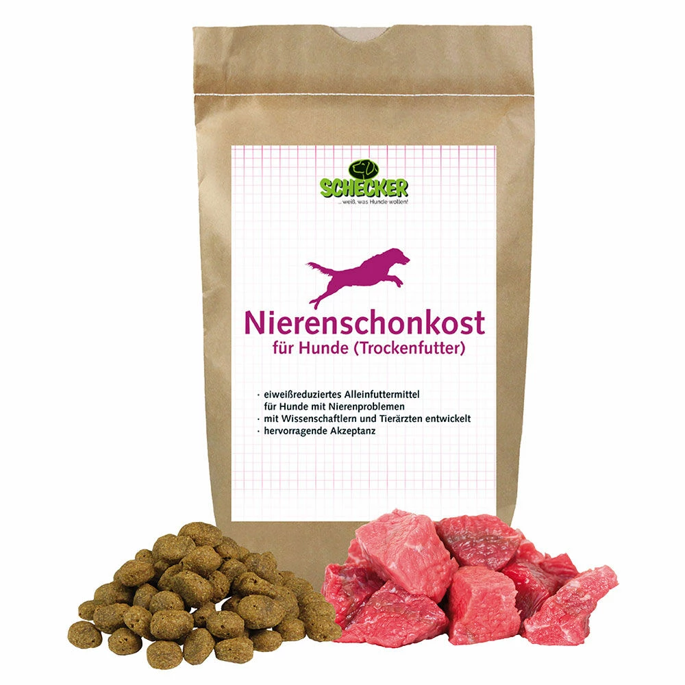 Schecker Nierenschonkost Für Hunde (Trockenfutter) 1 Schecker Nierenschonkost Für Hunde (Trockenfutter)