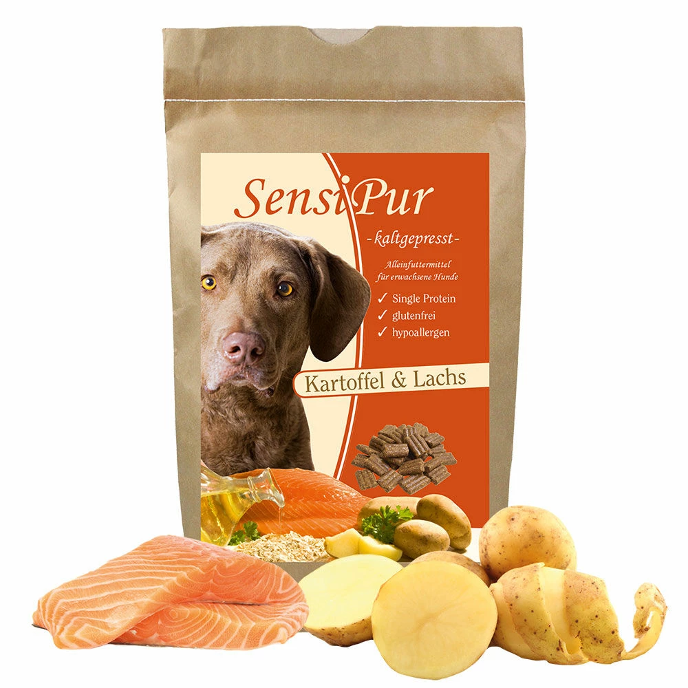SensiPur Kartoffel & Lachs - Kaltgepresst - 1 SensiPur Kartoffel & Lachs - Kaltgepresst -
