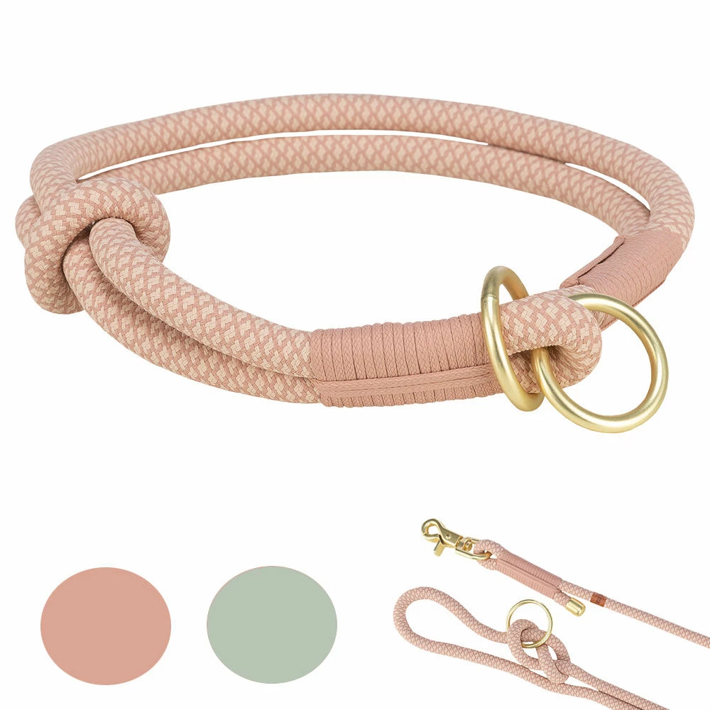 Trixie Soft Rope Zug-Stopp-Halsband 1 Trixie Soft Rope Zug-Stopp-Halsband